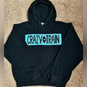 Crazy Train Sweater Hoodie L